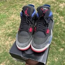 Air Jordan — Size 8.5 - Air Jordan 4 Retro Air - Lettering — Sneaker — resale