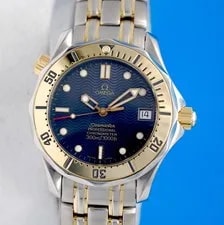 Omega — Omega Seamaster 18K Gold Automatic Chronometer - Blue Dial - 2352.80 — Watch — resale