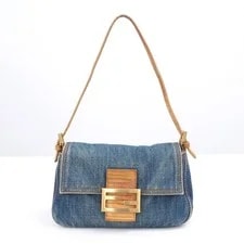 Fendi Mamma Baguette 8BR180 2384 8BR180 038 Auth A 3