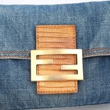 Fendi Mamma Baguette 8BR180 2384 8BR180 038 Auth A 4