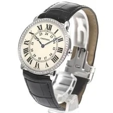 Cartier — Cartier Ronde Louis WR000551 36mm WG Beige #C1703 — Watch — resale