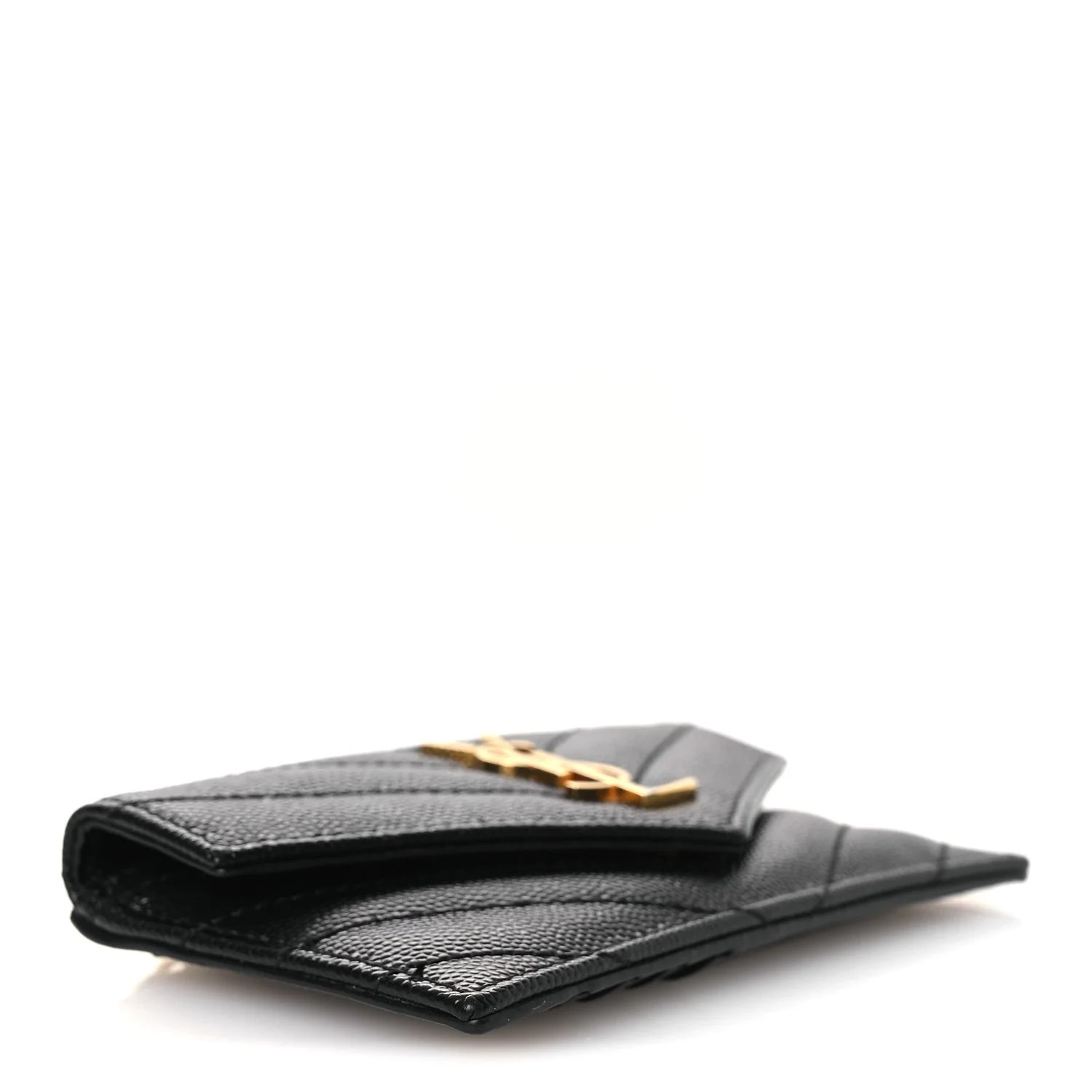 Grain de Poudre Chevron Compact Wallet 4