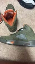 Jordan — Jordan Air 5 ’S Mid Top Lace Up Basketball — Sneaker — resale