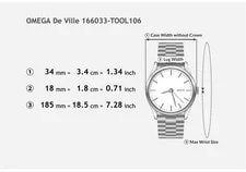 [Exc.] Omega de Ville TOOL106 Gold Day-Date 34mm Automatic JP Y872 2