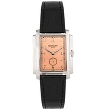 Patek Philippe — Patek Philippe Gondolo White Gold Salmon Dial 30X38mm 5024G — Watch — resale