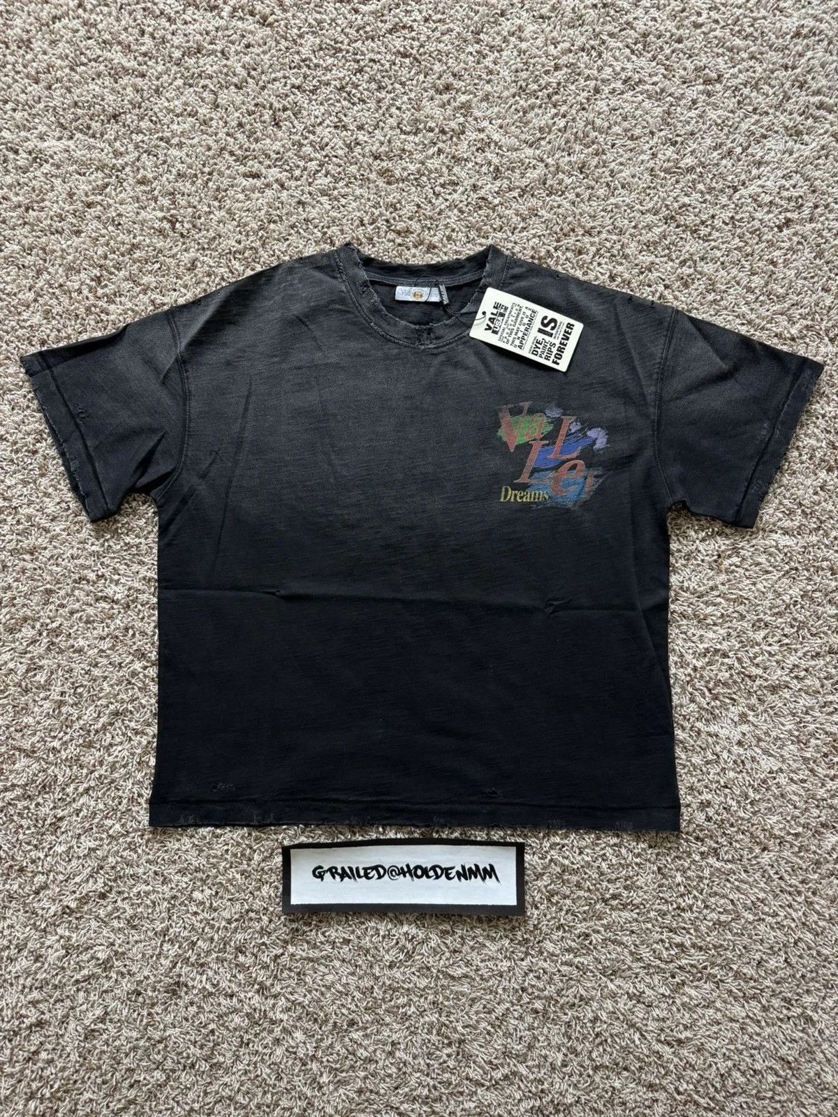 Vale Forever Rock Tee Valley Dreams — streetwear — resale