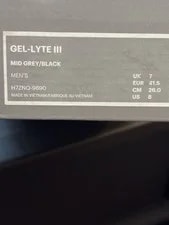 Asics GEL-Lyte III Mid Low Top Lace-Up H7ZNQ-9690 2