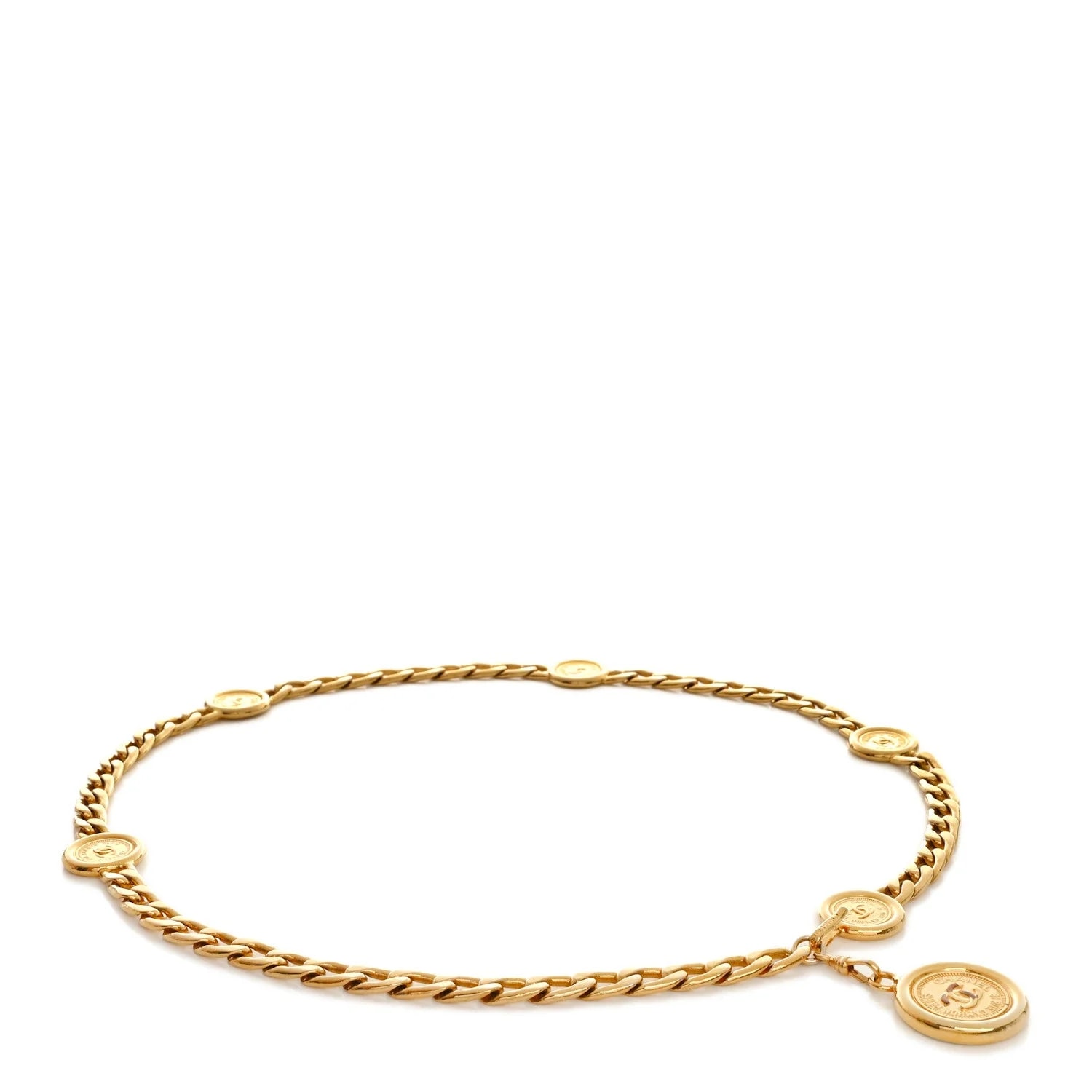 Chanel — CC Coin Chain Belt — Accessory — resale