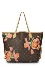 Louis Vuitton — Authentic Louis Vuitton Stephen Sprouse Roses Neverfull — Handbag — deal