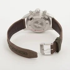 IWC Pilot Chronograph Spitfire IW387901 SS & Leather AT Black Dial 4