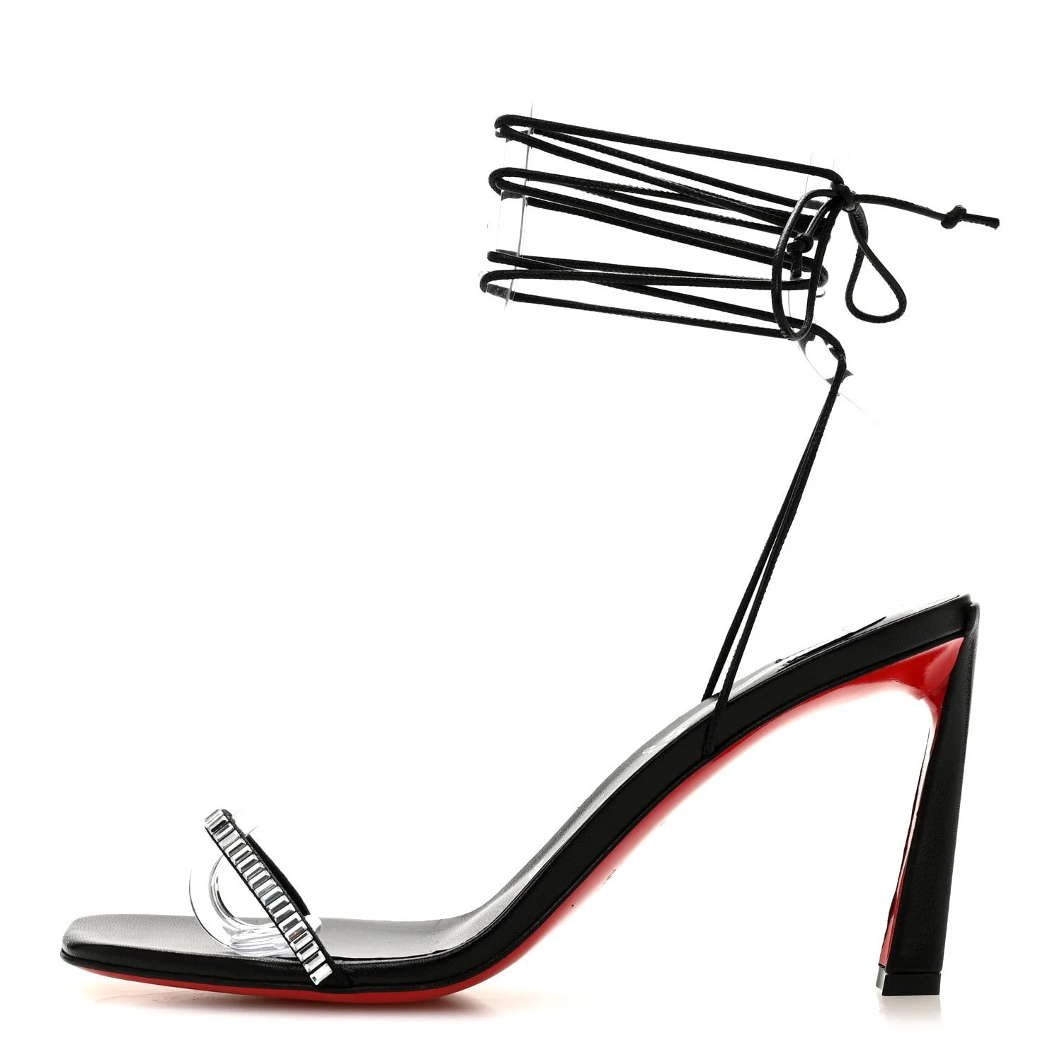 Christian Louboutin — Kid Condora Lacestrass 85 37.5 — Designer Shoe — resale
