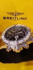 Breitling Super Avenger A13370 Chronograph Diamond Bezel Automatic 2