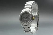 Tag Heuer 4000 Professional WF1211-K0 Gray Dial Quartz From Japan 4