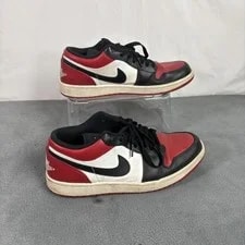 Air Jordan 1 ’S Sz 10 Low/ OG/ Style Retro Shoes 3