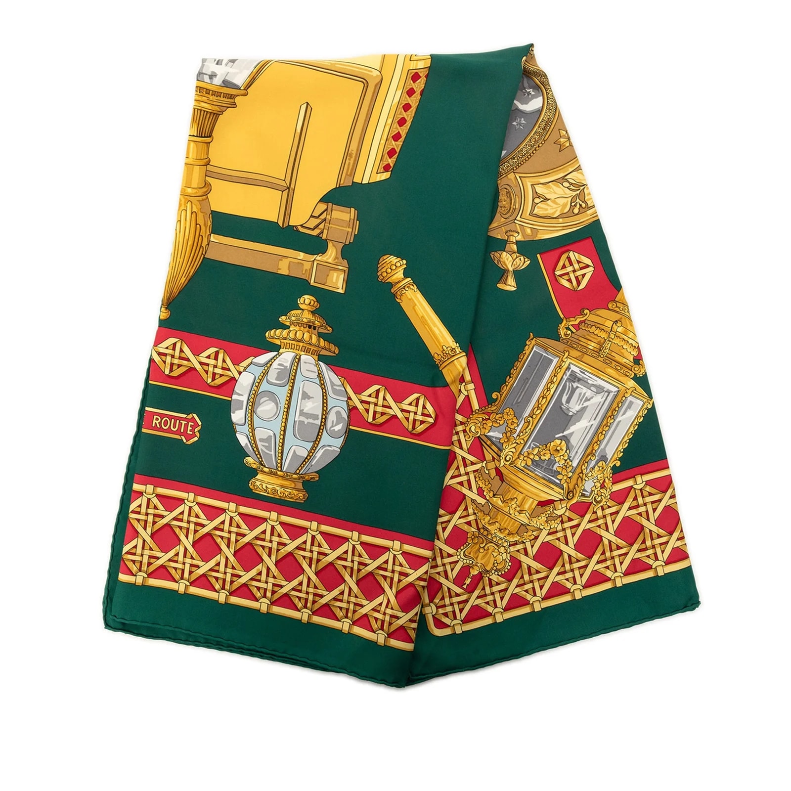 Hermès — Feux de Route Scarf 90 — Accessory — resale