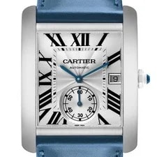 Cartier — Cartier Tank MC Steel Silver Dial W5330003 — Watch — resale