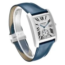 Cartier Tank MC Steel Silver Dial W5330003 3