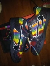 Nike Dunk Low Custom Glitter Lace-Up Low Top 3