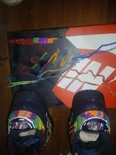Nike Dunk Low Custom Glitter Lace-Up Low Top 4
