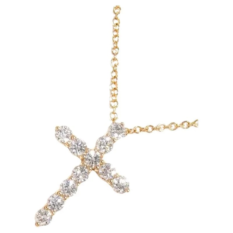 Tiffany & Co. — Tiffany & Co. 18K Rose Gold 4.2ct Cross — Jewelry — resale