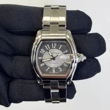 Cartier Roadster 35mm Black Dial Ref# W62001V3 2