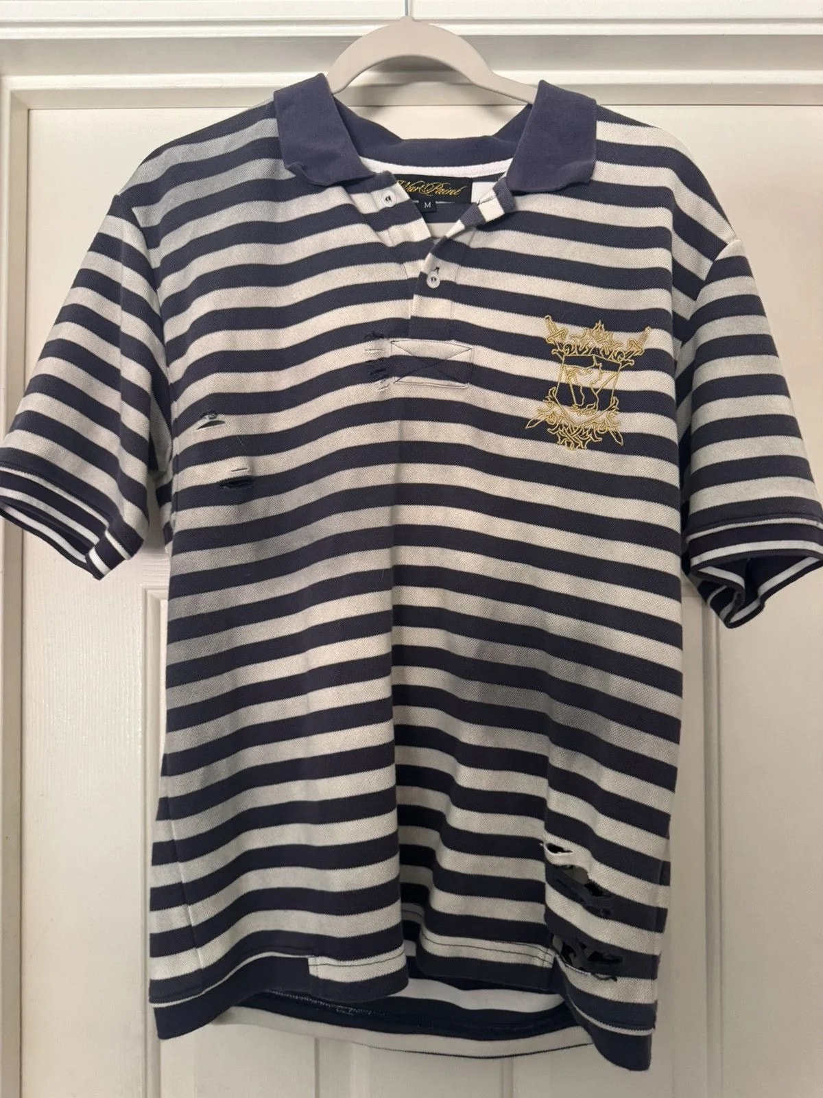 Warpaint Pegasus Striped Polo — streetwear — resale