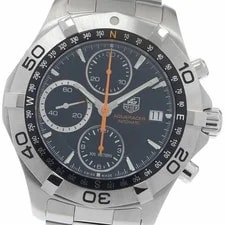 Tag Heuer — TAG Heuer Aqua Racer CAF2113.BA0809 Black Automatic SS Aquaracer — Watch — resale