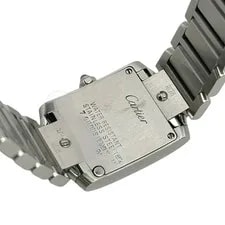 Cartier Tank Française SM W51008Q3 White Stainless Steel Quartz 4
