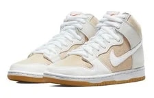 Nike SB Dunk High Pro ISO Label Unbleached DA9626-100 3