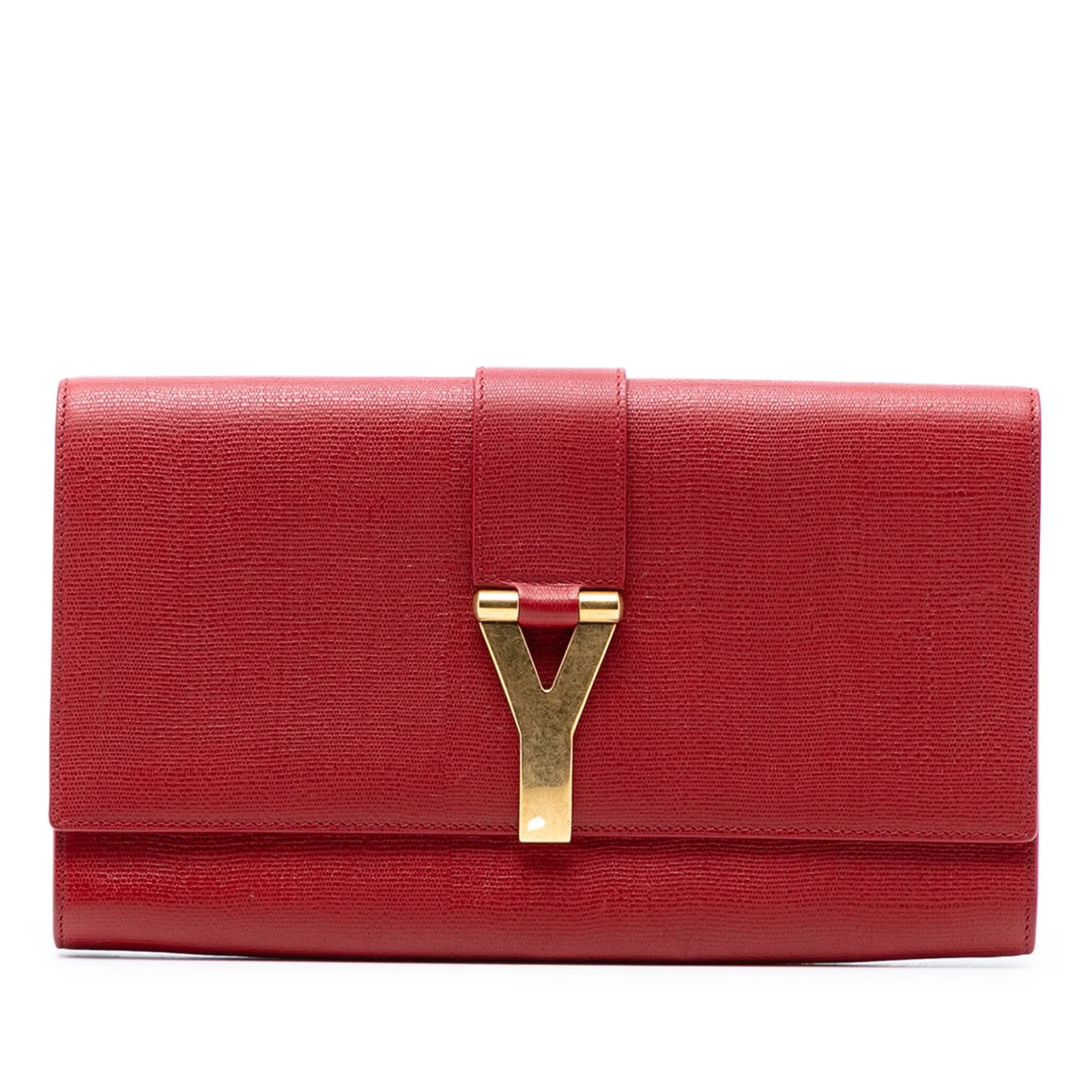 Saint Laurent — Textured Chyc Ligne — Handbag — resale