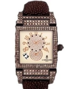 Worldofluxuryus — De Grisogono Instrumento Uno White Gold & Diamonds — Watch — resale