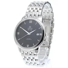 Omega DE Ville Prestige Co-axial 424.10.40.20.01.001 39mm SS Black #C6904 2
