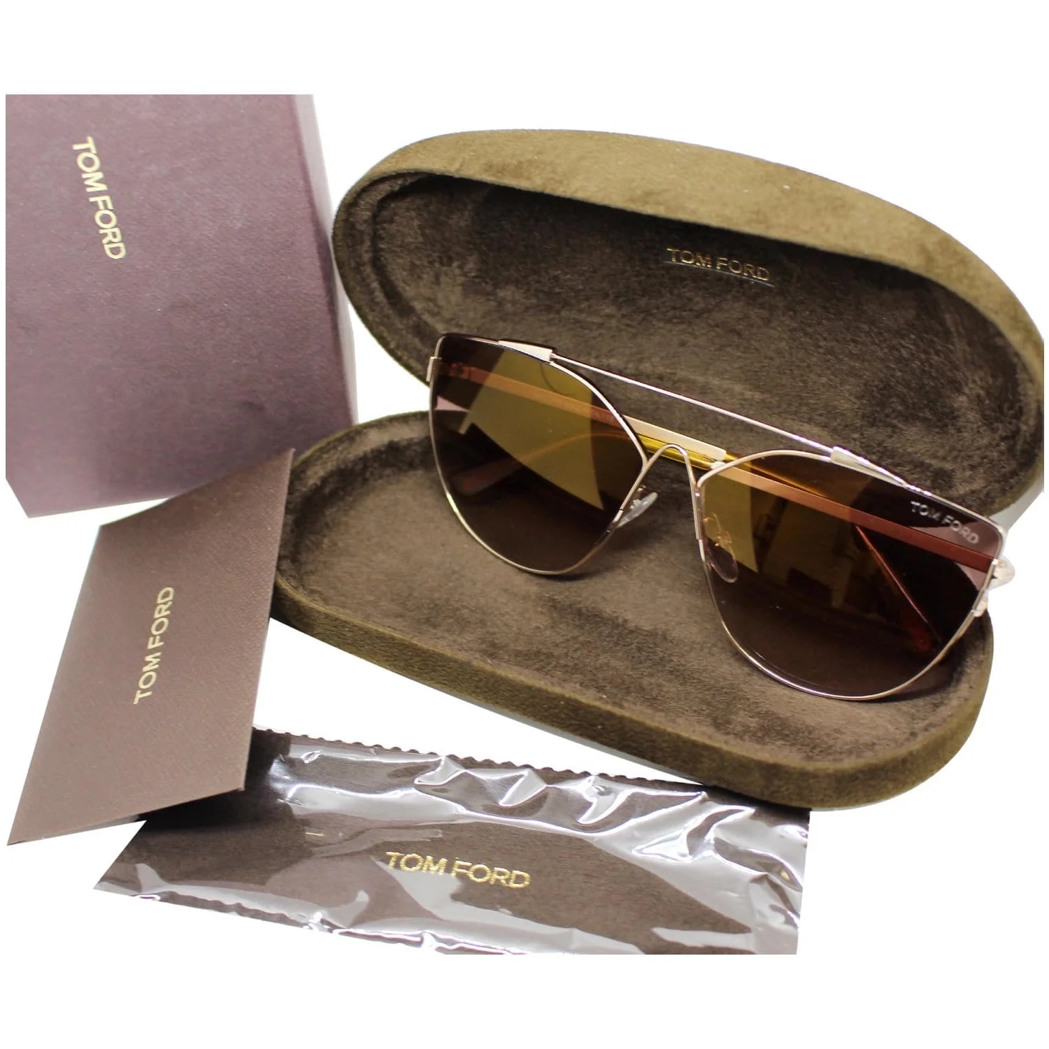 Tom Ford FT0563 28G Jacquelyn Sunglasses Lens 2