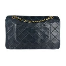 Auth Chanel Matelasse Double Flap Chain / - z8853 3