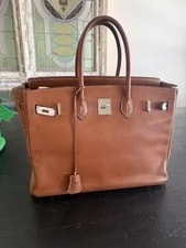 Hermès — Hermes Smooth Birkin 35 — Handbag — resale
