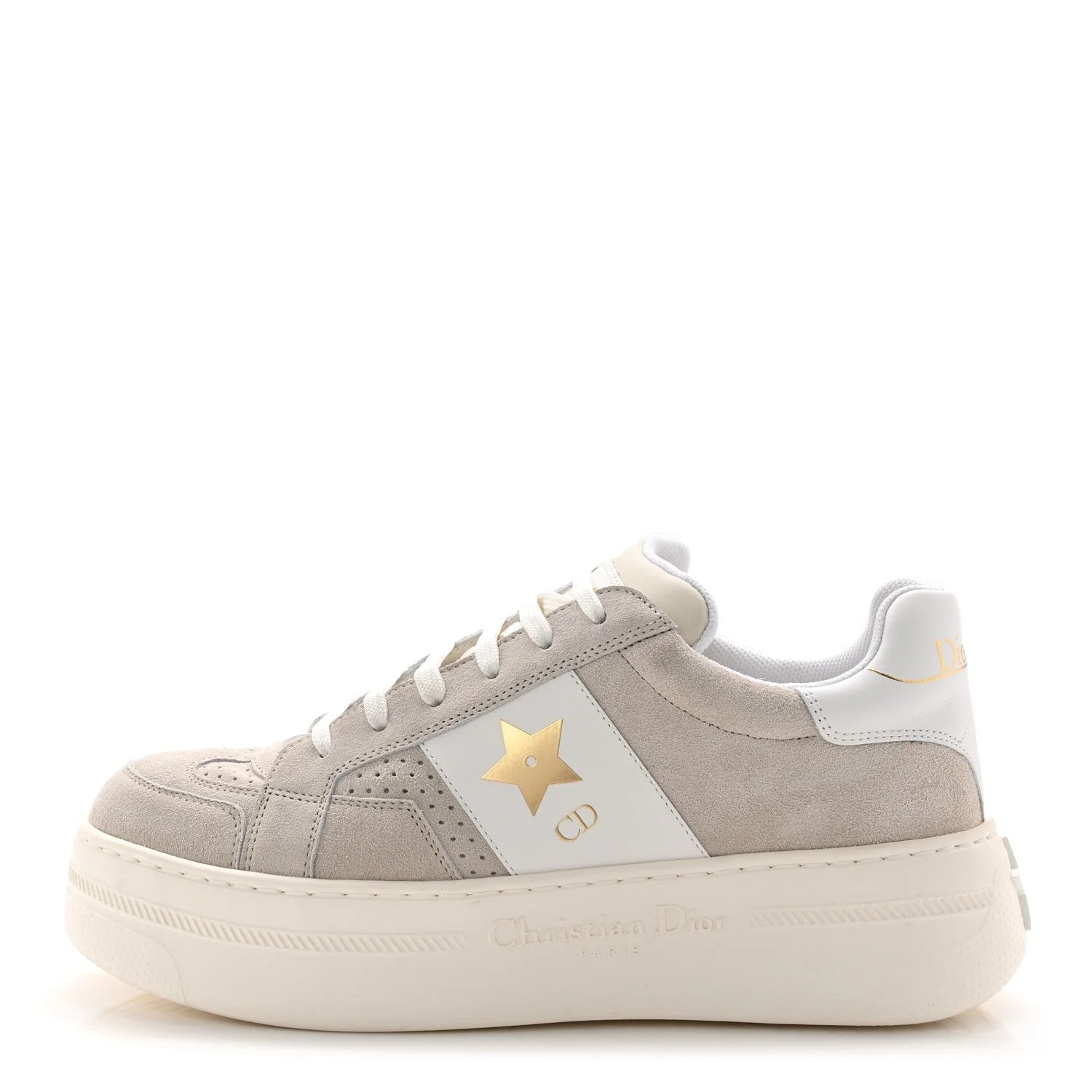 Dior — Star Ors Platform Sneakers 39 Light — Sneaker — resale