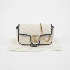 Gucci — Gucci GG Marmont Super Mini Crossbody 574969 143571604 — Handbag — resale