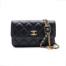 Chanel — Chanel Lamb Premier Case CC Flap Belt Crossbody 152893962 — Handbag — resale