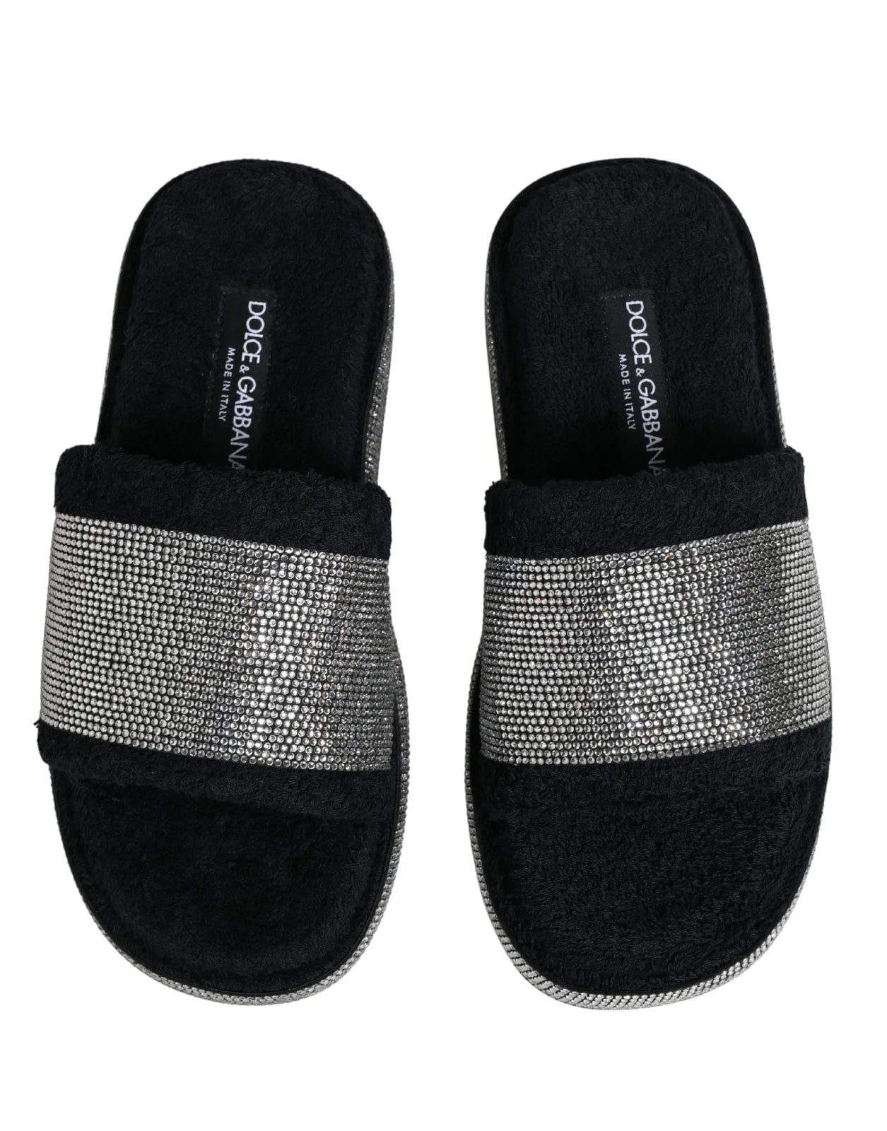Dolce & Gabbana Fabric Woven Slides 3