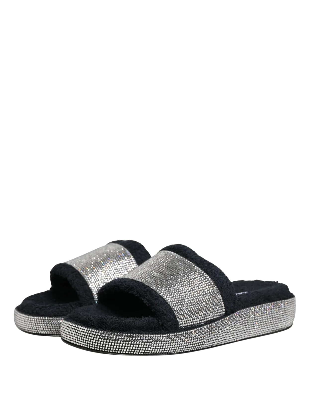 Dolce & Gabbana Fabric Woven Slides 4