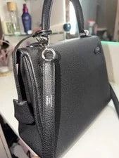 Hermès Kelly Sellier 32 With Lock, Key, Dust 3