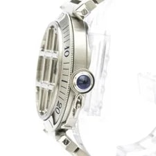 Cartier Pasha 38 Grid Steel Automatic W31040H3 Polished BF589860 4