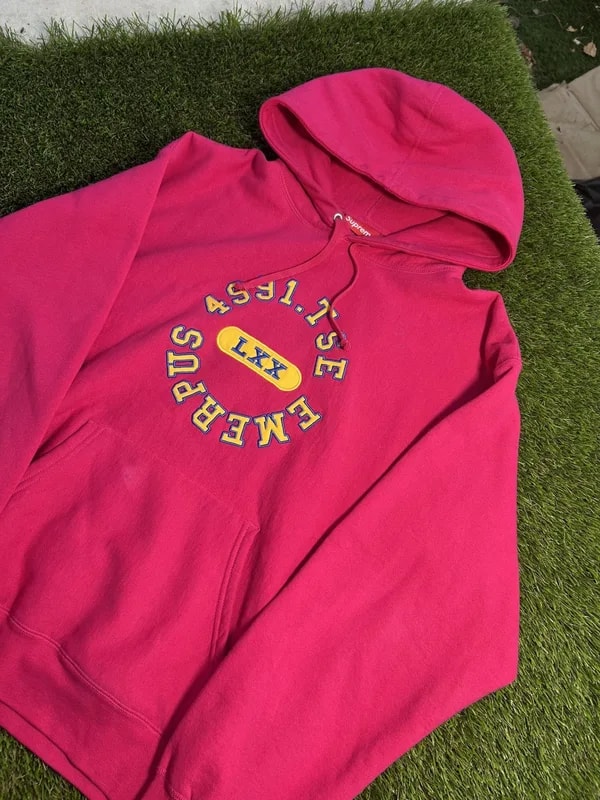 Supreme — Supreme Reverse Spellout Hoodie — streetwear — resale