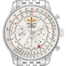 Breitling — Breitling Navitimer B04 GMT 48 Silver Dial Steel AB0441 Box — Watch — resale