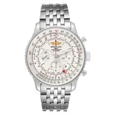 Breitling Navitimer B04 GMT 48 Silver Dial Steel AB0441 Box 2