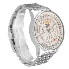 Breitling Navitimer B04 GMT 48 Silver Dial Steel AB0441 Box 4