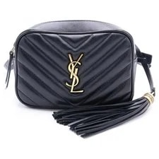 Saint Laurent Paris — Saint Laurent Paris Lou Mini Fringe 614031 — Handbag — resale