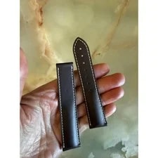 Authentic Omega Brown Leather Strap Band 21mm 98000150 4