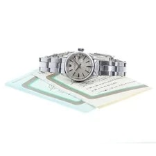 Rolex — Rolex Oyster Perpetual 6519 25mm SS Silver #C6894 — Watch — resale