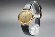 [Exc+5] Omega Geneve 511.417 Hand Wind Gold Dial 32mm Oval Two-hand 3